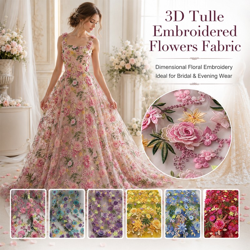 90x130 см 3D-ткань из тюля с ц – обзор и цена Sewing Textiles