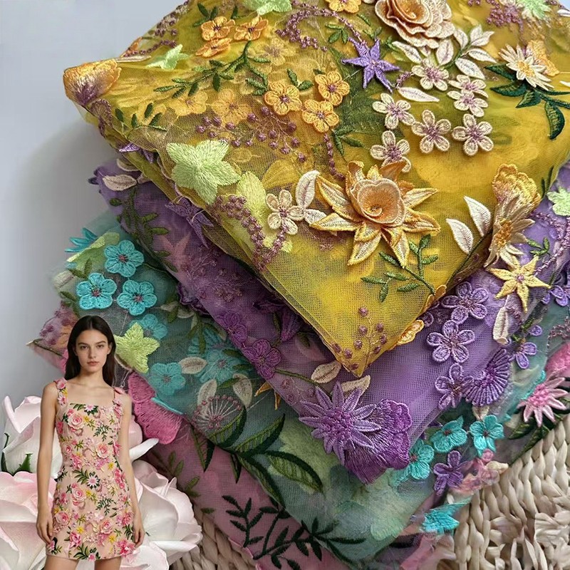90x130 см 3D-ткань из тюля с ц – обзор и цена Sewing Textiles